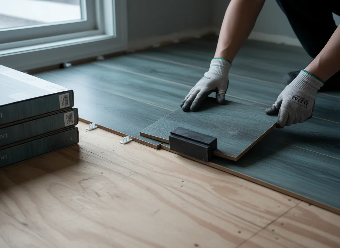 Luxury Vinyl Plank Installation company in Round Mountain, TX